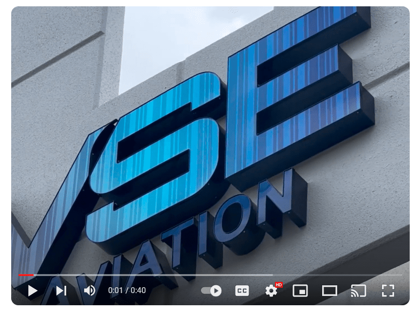 Sign company in Miami building and lobby signs 2